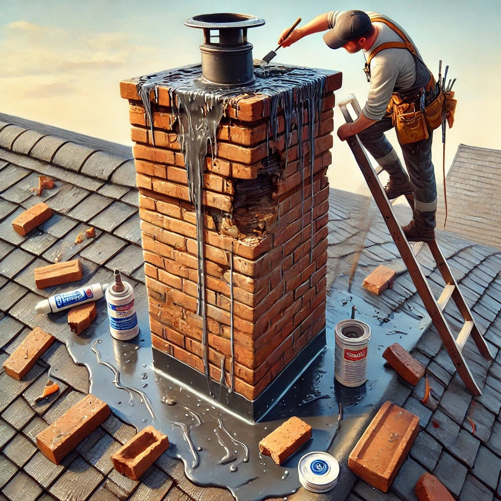 Professional Chimney Leak Repair Annapolis MD - Expert Water Damage Prevention by Parole Annapolis Chimney Sweep